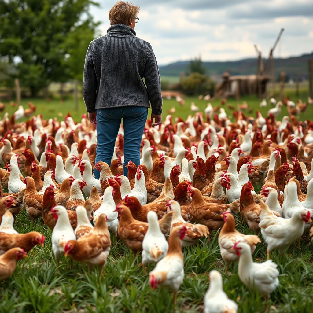 Urgent: 100 hens need adoption by week's end